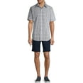 thumbnail image 2 of Arrow Men's Hamilton Poplin Wrinkle Free Short Sleeve Shirt, 2 of 6