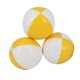 thumbnail image 5 of 3 piezas de pelotas de malabarismo, cestas de Pascua portátiles, bolas de circo, pelotas de lanzamiento amarillo y blanco, 5 of 9