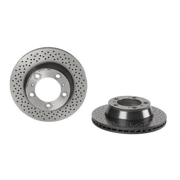 Brembo 09.6665.11 Disc Brake Rotor for 2005-2008 Porsche 911 - Rear