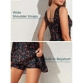 thumbnail image 5 of Summer Mae Women's Plus-Size Flower Printing Shaping Body One Piece Swim Dresses Swimsuit, 5 of 6