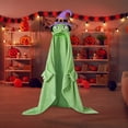 thumbnail image 3 of Hooded Blanket for Adult, Hooded Halloween Pumpkin Throw Blanket, Wearable Blanket Halloween Poncho Sweatshirt, Hooded Blanket Throw Cloak, 3 of 8