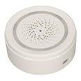 thumbnail image 1 of Alarme de Sécurité Domestique, Contrôle par Application Alarme de Sirène Intelligente Lumière Flash LED Options d'Alerte Multiples WIFI 2.4GHZ pour TUYA, 1 of 7