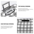 thumbnail image 5 of Balery Luggage Cover Gray Checkboard Print Suitcase Covers for Luggage Elastic Washable Suitcase Protector Fits 18-32 Inch Luggage-X-Large, 5 of 9