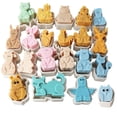 thumbnail image 2 of Aellinatey Beautiful Clay Silicone Mold Ornaments Molds Cartoon Animal Shape Statue Molds, 2 of 21