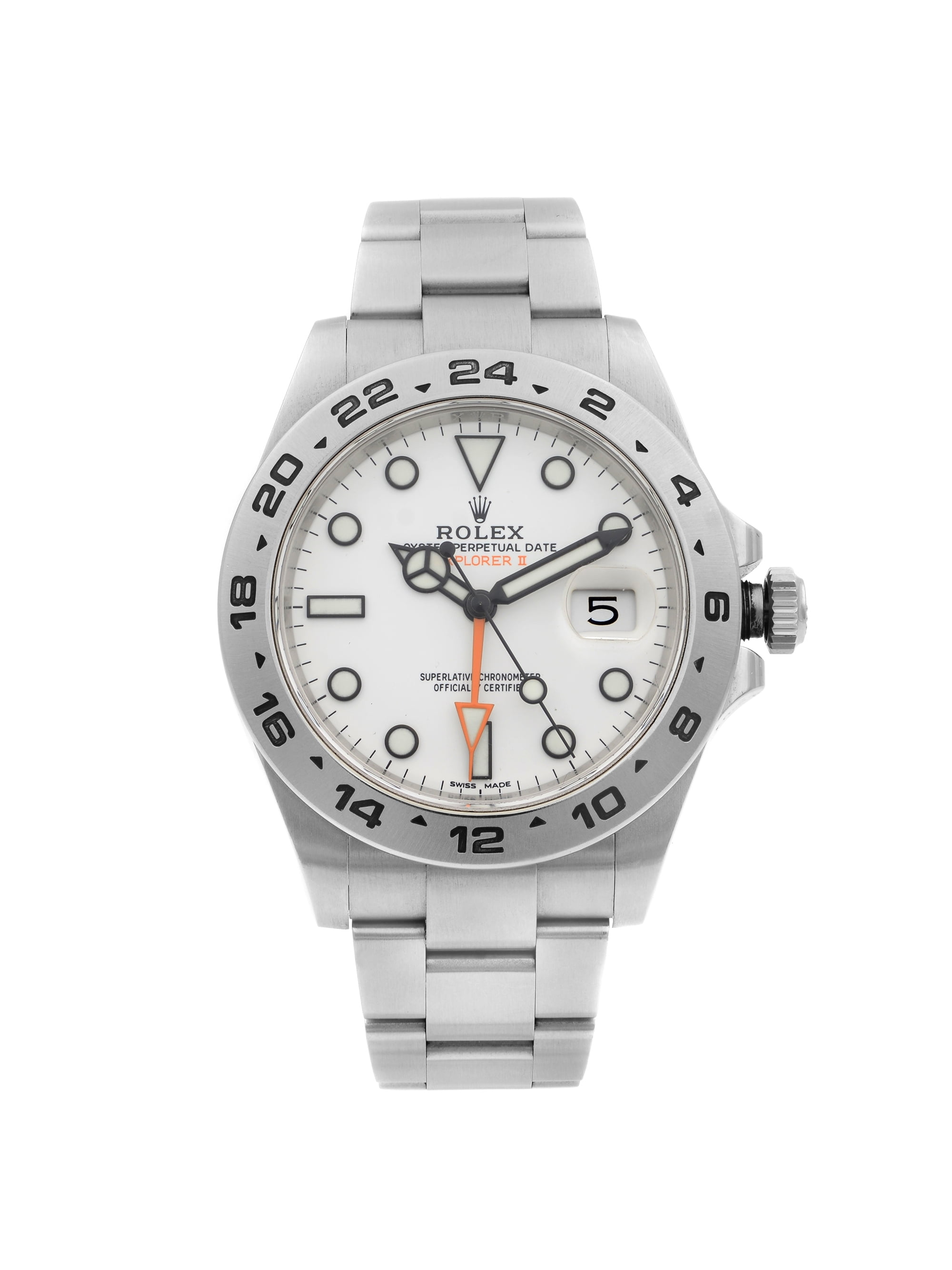 Rolex Explorer II GMT Stainless Steel 