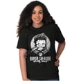 thumbnail image 4 of Biker Betty Boop Cartoon Born to Ride Women Plus Size Graphic Tee Tees Brisco Brands 3X, 4 of 6