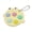 Light Yellow, variant on Cartoon Toy Fish Shape Bubble Pressing Toy Keychain Holding Sensory Toy Pressure Release Toy Mini Gadget Funny Gift