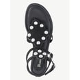 thumbnail image 6 of No Boundaries Women's Studded Gladiator Sandals, 6 of 6