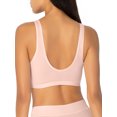 thumbnail image 4 of Smart & Sexy Women's Naked Scoop Neck Bralette, 2-Pack, Style-SA1438, 4 of 12