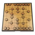 thumbnail image 2 of KLKCMS Chinese Chess Set Xiangqi Foldable Chess Board Travel Games Sets Board Games for, 2 of 9