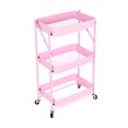 thumbnail image 1 of Carrito Auxiliar VANLIG 3 Niveles Rosa, 1 of 3