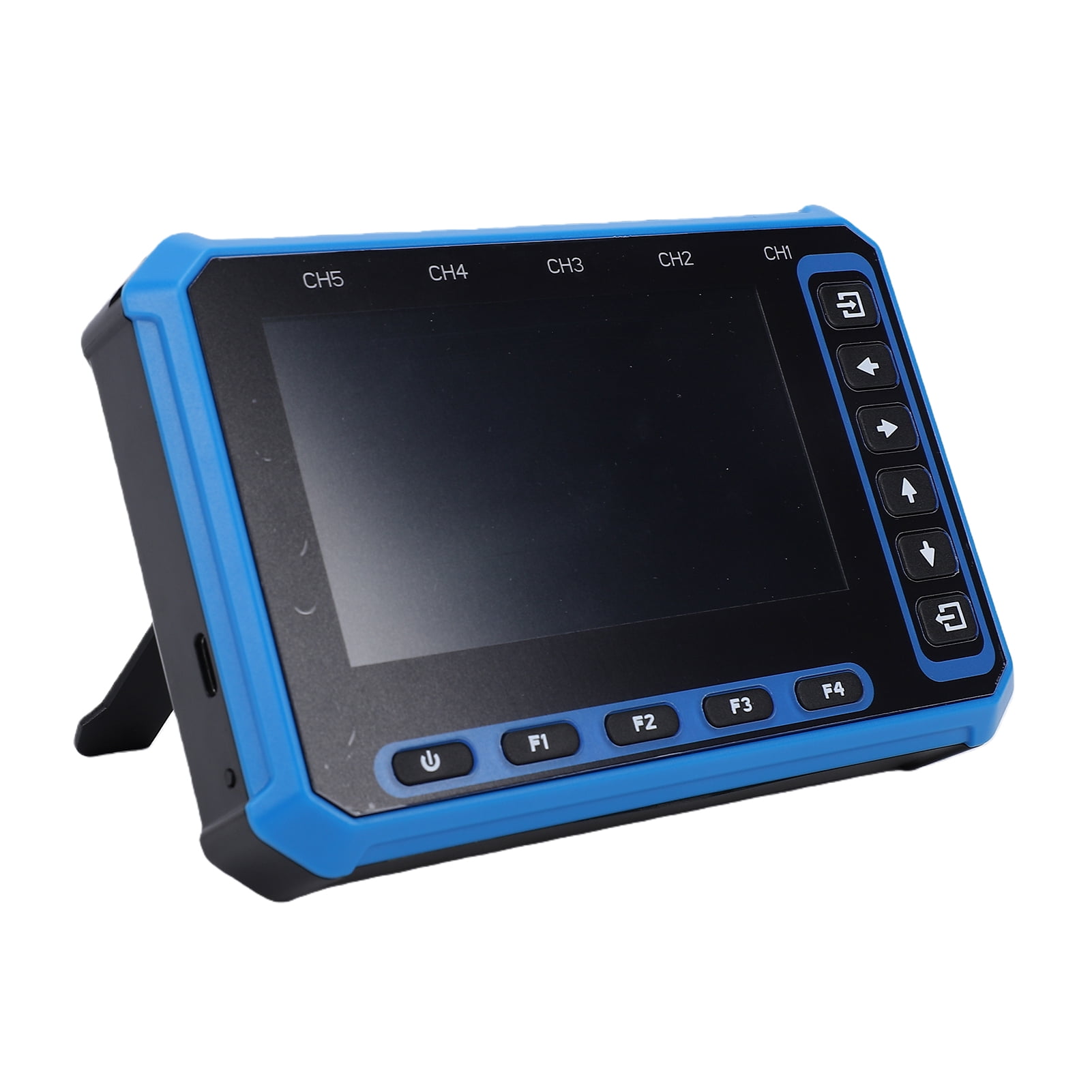 Portable Digital Oscillometer Multi Channel Signal Analyzer 5 Channel Handheld Oscillometer Digital Portable Scope With 2.8 Inch Display 1MHz Bandwidth 3MHz Sampling Rate For Low