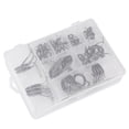 thumbnail image 4 of Fdit ceramic,sea rod ,75pcs Stainless Steel Ceramic Fishing Rod Guide Kit Double Feet  Eye Rings For Sea Rod, 4 of 8