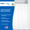 thumbnail image 2 of Kenney® Twist & Fit™ No Tools Gerrard Decorative, Rust-Resistant Painted Steel, Shower Curtain Tension Rod, 42-72", Polished Pewter, 2 of 10