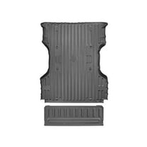 WeatherTech TechLiner Truck Bed Liner compatible with 2009-2016 Ford Super Duty, Complete Set (Bed Liner and Tailgate Liner), Black