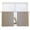 Biscotti Beige and Grey, variant on Beige Gray Ombre Semi Sheer Window Curtains 72 Inches Long, Modern Gradient Abstract Art Rod Pocket Voile Silky Chiffon Curtain Light Filtering Drapes for Living Room, Kitchen, 52"x72", 2 Panels