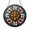 Acrylic 3.5 Inch, variant on Floral Cross Stained Glass Window Hanging, Christian Decor Accent for Serene Home and Chapel Style Interiors