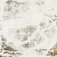 thumbnail image 1 of Ahgly Company Indoor Square Abstract Off White Beige Abstract Area Rugs, 3' Square, 1 of 6