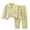 Yellow, variant on Lovzfmll Loungewear Set for Boys & Girls, Plaid Fleece Top & Pants, Cozy Home Wear for Big Girls, 12-13 Years