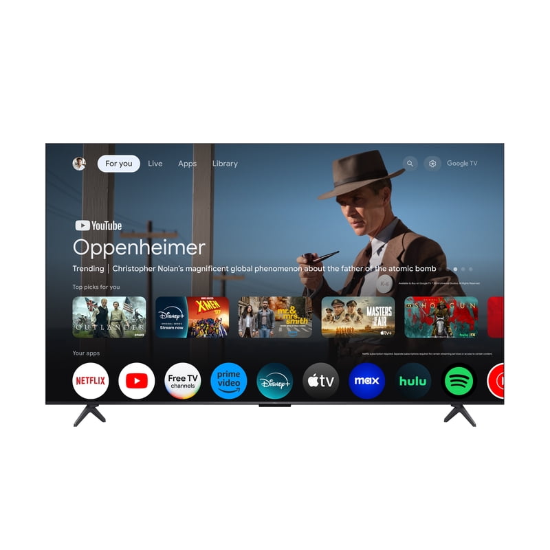 TCL 75" Class QM6K Series QD-Mini LED QLED 4K UHD HDR Smart Google TV (NEW 2025) - 144Hz, Dolby Atmos Onkyo Audio, Halo Control System - 75QM6K gallery view