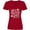Red, variant on Inktastic Jesus is the Reason for the Season Christmas Bells and Stars Women's V-Neck T-Shirt