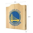 thumbnail image 2 of NBA Dart Cabinet Set with Darts and Board - Fade - Golden State Warriors, 2 of 5