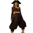 thumbnail image 3 of Pants with High Waist and Double Design for Stage Performance in Style Versatile Everyday Wear for Enthusiasts, 3 of 3