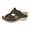 Green, variant on Comfort Focused Women's Wedge Sandals Chunky Heel Orthopedic Open Toe Slip On Platform Casual Walking Slides（Green，Size 6.5)