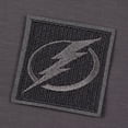 thumbnail image 4 of Men's Levelwear Gray Tampa Bay Lightning Luxe Signature Heirloom Tri-Blend Pullover Hoodie, 4 of 4