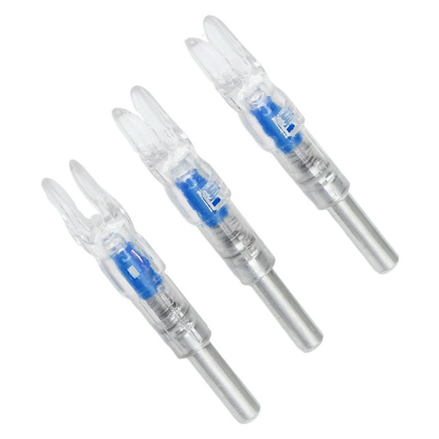 Plastic Archery Nock Tail,3PCS Archery Lighted Nocks Automatic Archery Lighted Nocks LED Lighted Nocks Exceptional Value