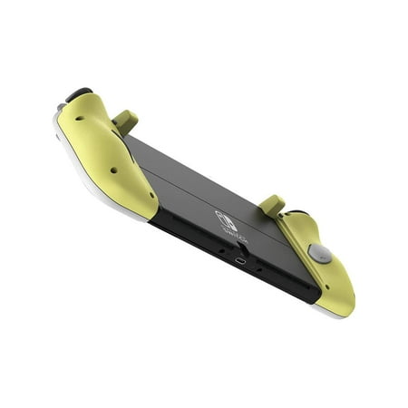Hori - Split Pad Compact for Nintendo Switch - Light Gray & Yellow
