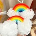 thumbnail image 2 of 2pcs Rainbow Bath Ball, Soft Bath Shower Loofah Sponge, Bath Sponge Shower Loofahs,Bath Accessories for Kids, 2 of 4