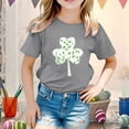 thumbnail image 4 of Shadoumai Girls Boys St Patricks Day Shirt Kids Sweatshirts Shamrock Long Sleeve Hoodies Saint Outfit Youth Funny Irish Clothes, 4 of 4