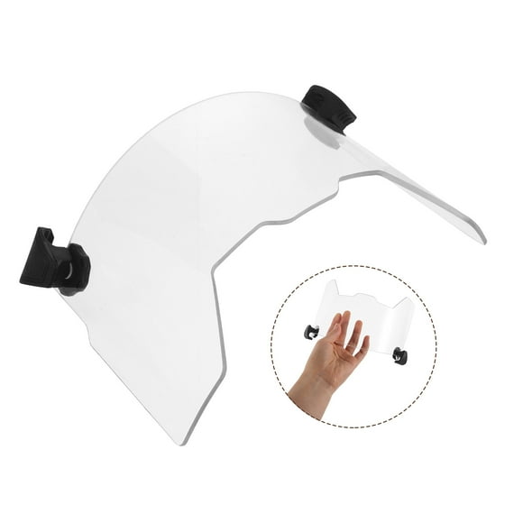 IFANLANDOR uv protection accessory Clear Visor for Football 1Pcs Nylon PC