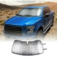 thumbnail image 1 of RT-TCZ Windshield Sunshade UV Ray Reflector Sunshade Visor for Ford F150 F250 F350 Trucks (2015+), 1 of 5
