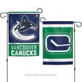 thumbnail image 1 of Vancouver Canucks Flag 12x18 Garden Style 2 Sided, 1 of 1