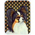 thumbnail image 1 of Carolines Treasures LH9040LCB Papillon Candy Corn Halloween Portrait Glass Cutting Board - Large, 1 of 1