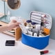thumbnail image 4 of Bolsa organizadora de maquillaje grande, multifuncional, para guardar cosméticos, artículos de tocador y brochas, 4 of 5