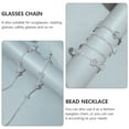 thumbnail image 3 of 1Pc Transparent Floret Beads Eyeglasses Necklace Mask Anti-lost Hanging Chain, 3 of 8