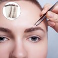 thumbnail image 4 of FELTECHELECTR 4 hojas de pegatinas para cejas postizas, tatuajes temporales para cejas a prueba de agua, 4 of 7