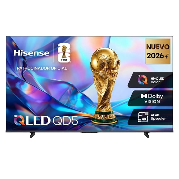 TV Pantalla Hisense de 43 pulgadas QLED 43QD5SV 4K con sistema operativo VIDAA