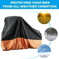 thumbnail image 5 of MOPHOTO Bike Cover Adult Tricycle Cover for Outdoor Bicycle Storage, Heavy Duty Waterproof Cover for Tricycle Trike Bikes, 75"Lx30"Wx44"H, 5 of 6