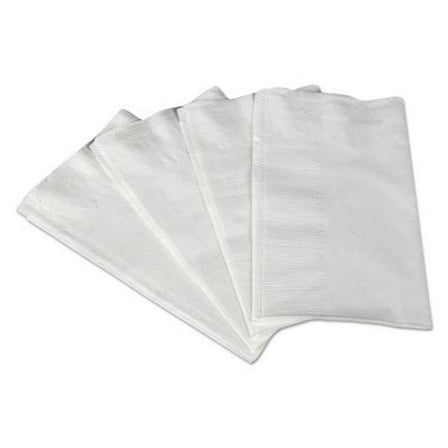 14.5 x 16.5 in. Dinner Napkins, 2-Ply - White