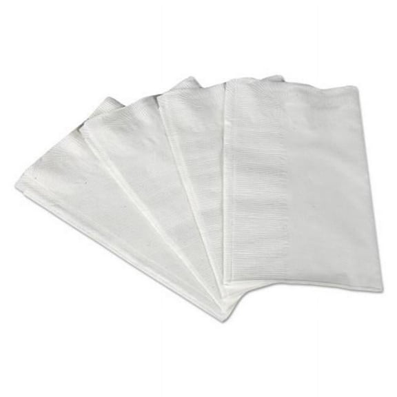 14.5 x 16.5 in. Dinner Napkins, 2-Ply - White