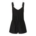 thumbnail image 5 of Gibobby Traje de Baño Sexy Bikini Traje de baño nuevo 2023, traje de baño de diamante caliente conservador de longitud de pierna sólida para mujer(Negro,M), 5 of 5