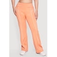 thumbnail image 3 of Women's Plus Size High Waisted Contrast Piping Pants, 3 of 4