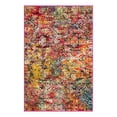 thumbnail image 3 of Unique Loom Vivid Collection Area Rug - Bengaluru (2' x 3' Rectangle Multi/Orange), 3 of 7