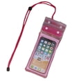 thumbnail image 4 of Naierhg Waterproof Phone Bag Transparent Waterproof Good Sealing Airbags Swimming Rafting Mobile Phone Bag Pink, 4 of 8