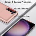 thumbnail image 5 of for Samsung Galaxy S23 Plus Case with Card Holder Heavy Duty Dual Layer Shockproof S23+ Plus Wallet Case Hidden Card Slot Slim Phone Case for Samsung S23 Plus for Women Men (Rose Gold), 5 of 8