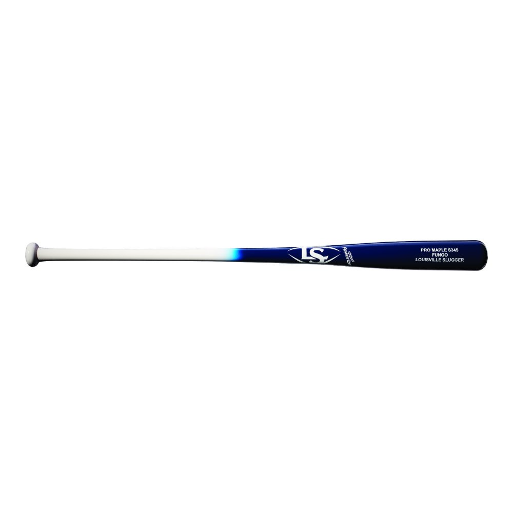 Louisville Slugger S345 Maple Wood Fungo Baseball Bat, Royal/White